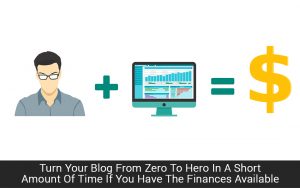 Read more about the article Turn Your Blog From Zero To Hero In A Short Amount Of Time If You Have The Finances Available
